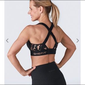 All-Black SheFit Sports Bra